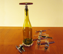 t56 corkscrew in bottle topper